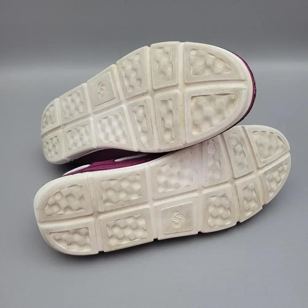 Clarks Cloudsteppers Step Maro Sand Boat Shoes Womens 8.5 Casual Sneakers Purple